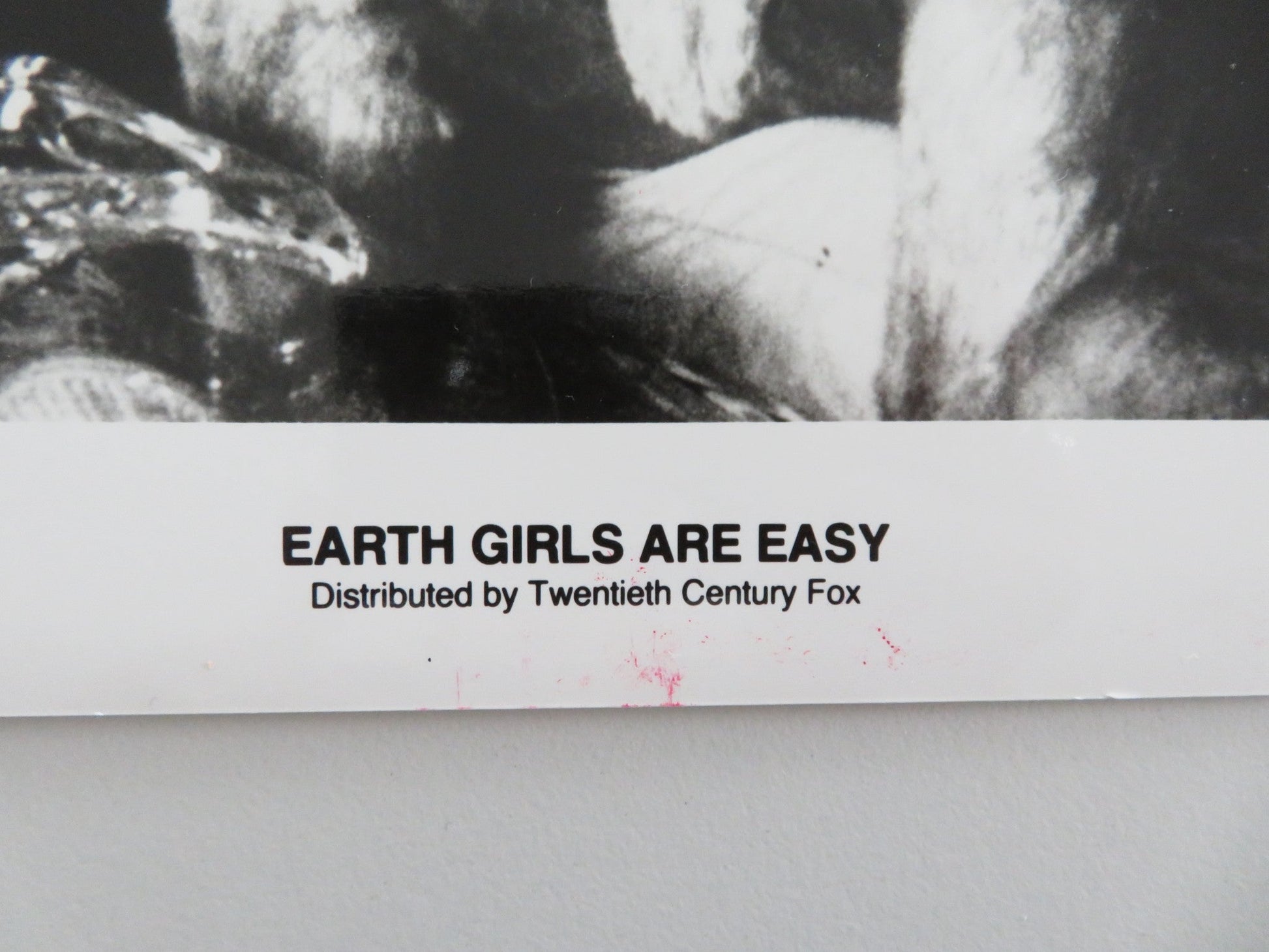 EARTH GIRLS ARE EASY MOVIE STILL PHOTO JEFF GOLDBLUM GEENA DAVIS 1989 Movie posters