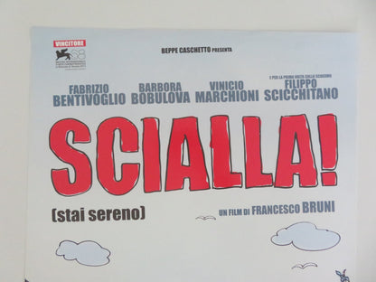 Easy! Italian Locandina Poster Fabrizio Bentivoglio Barbora Bobulova 2011 Movie posters