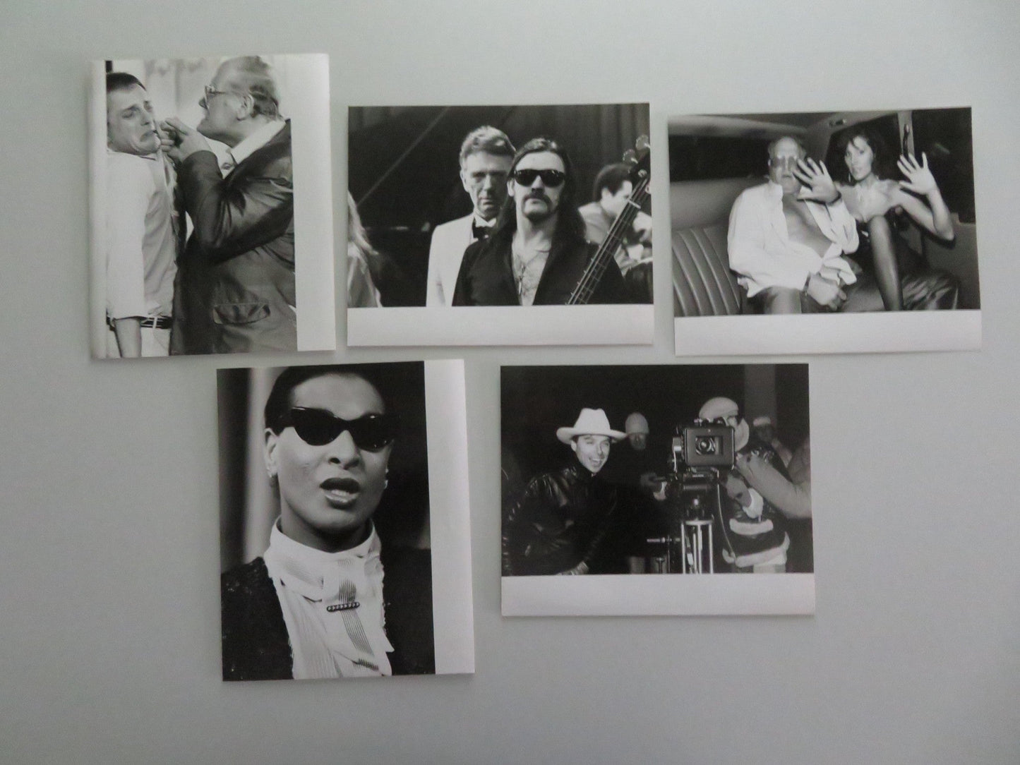 Eat The Rich - B MOVIE STILL PHOTO LOT OF 5 RIK MAYALL LEMMY NOSHER POWELL 1987 Movie posters