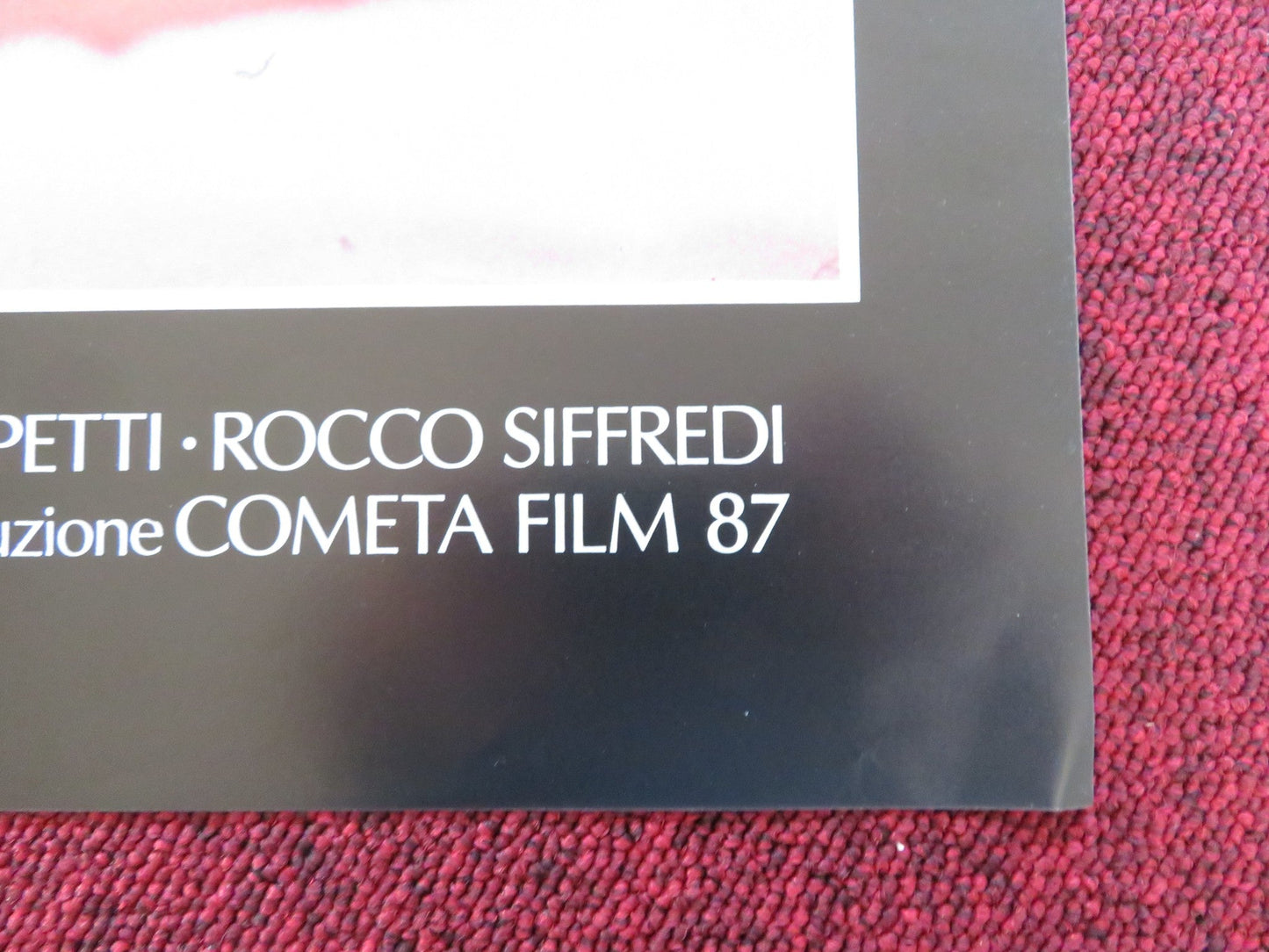 ECSTASY - B ITALIAN FOTOBUSTA POSTER MOANA POZZI VIRNA ANDERSON 1989 Rendezvous Cinema Movie posters