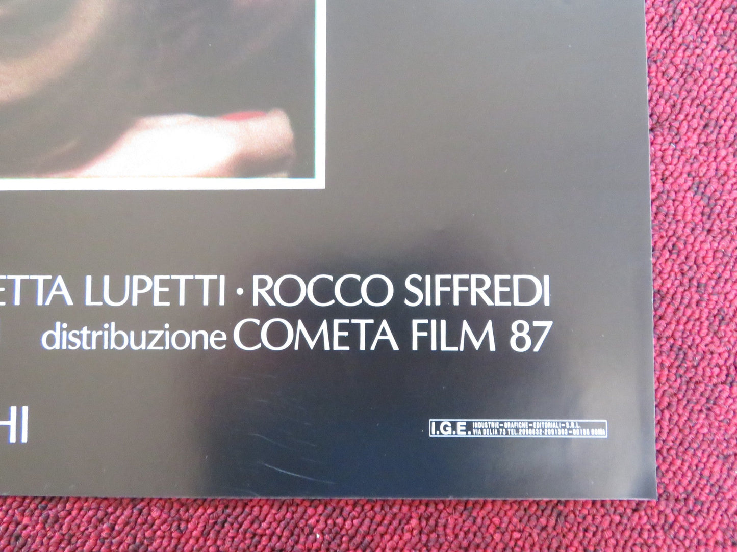 ECSTASY - C ITALIAN FOTOBUSTA POSTER MOANA POZZI VIRNA ANDERSON 1989 Rendezvous Cinema Movie posters