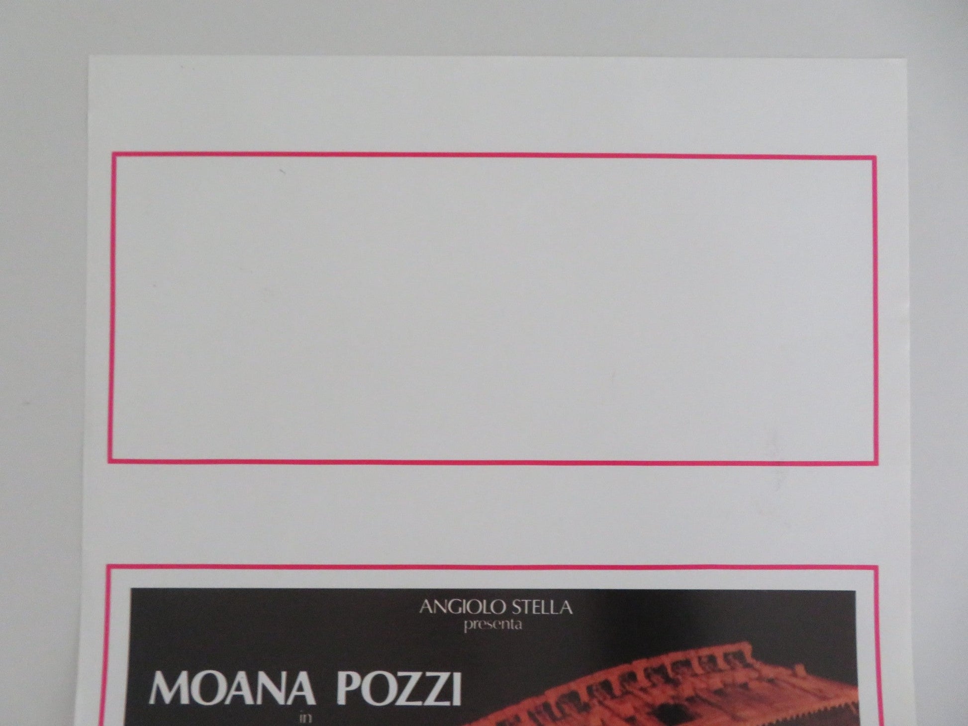 Ecstasy Italian Locandina Poster Moana Pozzi Carrie Janisse 1989 Movie posters