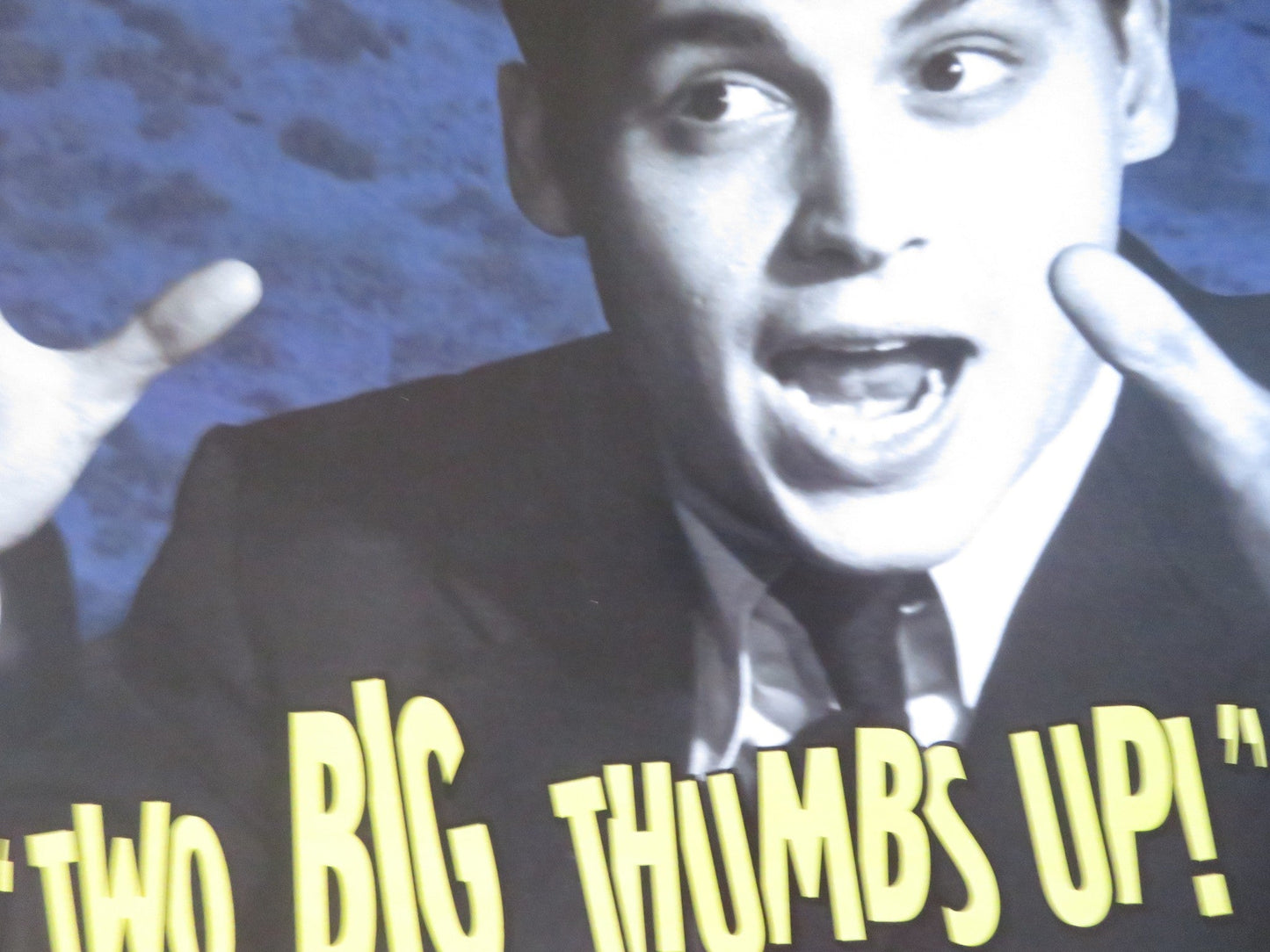 ED WOOD VHS VIDEO POSTER ROLLED JOHNNY DEPP BILL MURRAY 1994 Rendezvous Cinema Movie posters