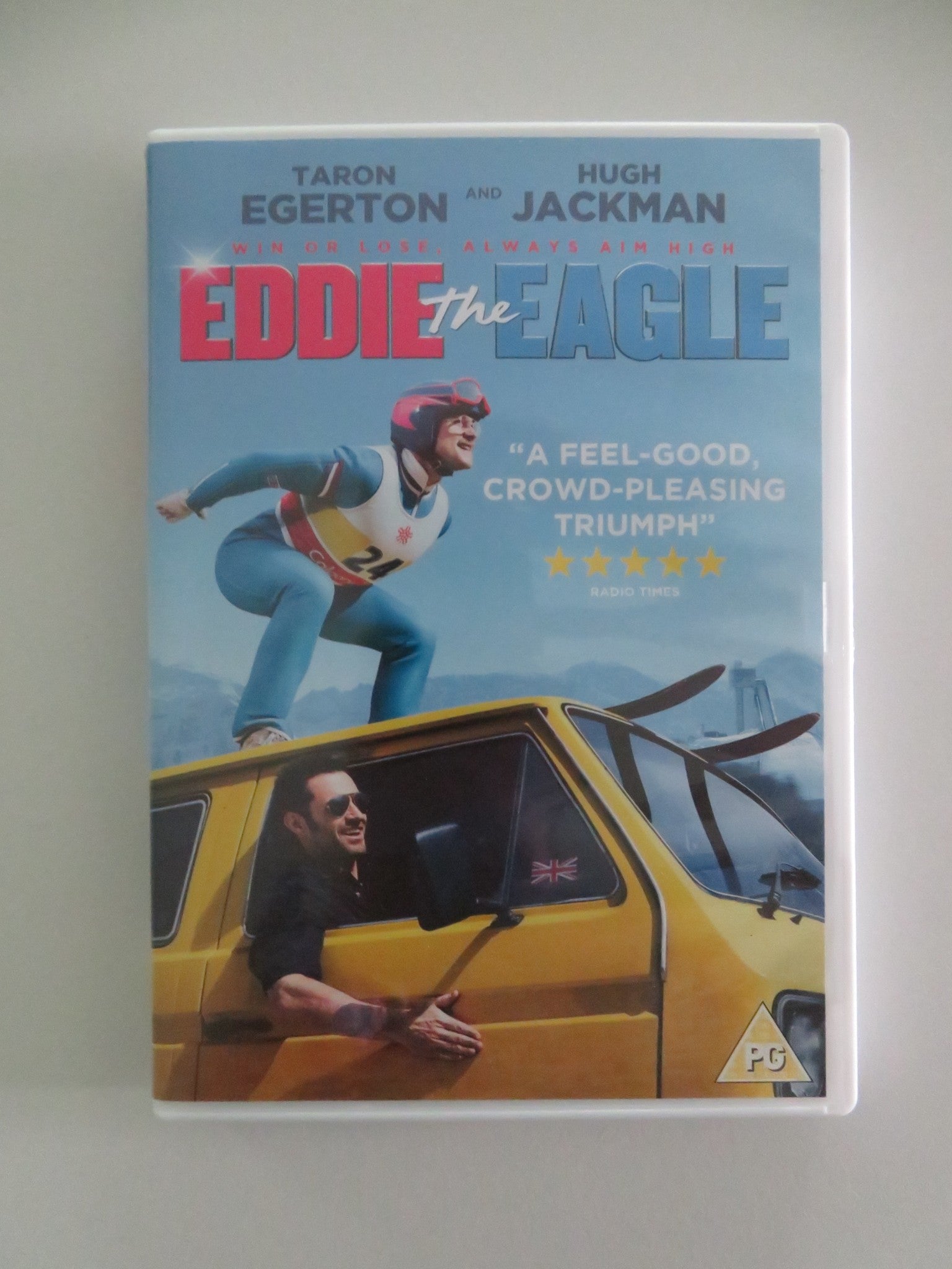 EDDIE THE EAGLE (DVD) TARON EGERTON HUGH JACKMAN 2015 REGION 2 Movie posters