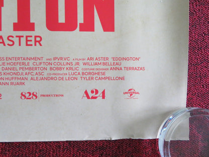 EDDINGTON UK QUAD ROLLED POSTER JOAQUIN PHOENIX PEDRO PASCAL EMMA STONE 2025 Movie posters