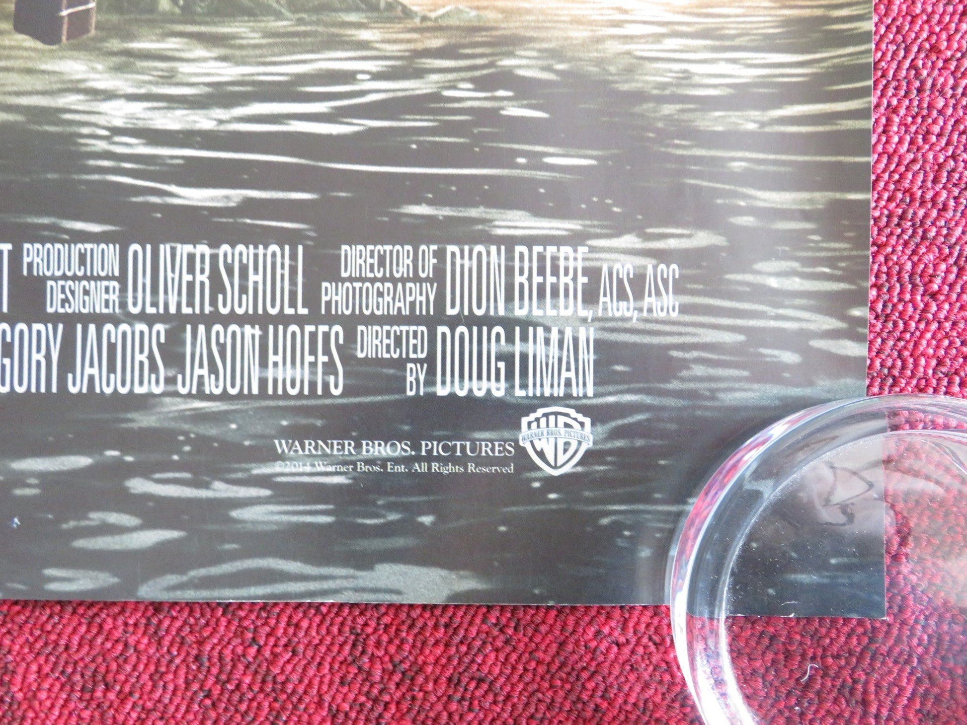 EDGE OF TOMORROW UK QUAD ROLLED POSTER TOM CRUISE EMILY BLUNT 2014 Rendezvous Cinema Movie posters