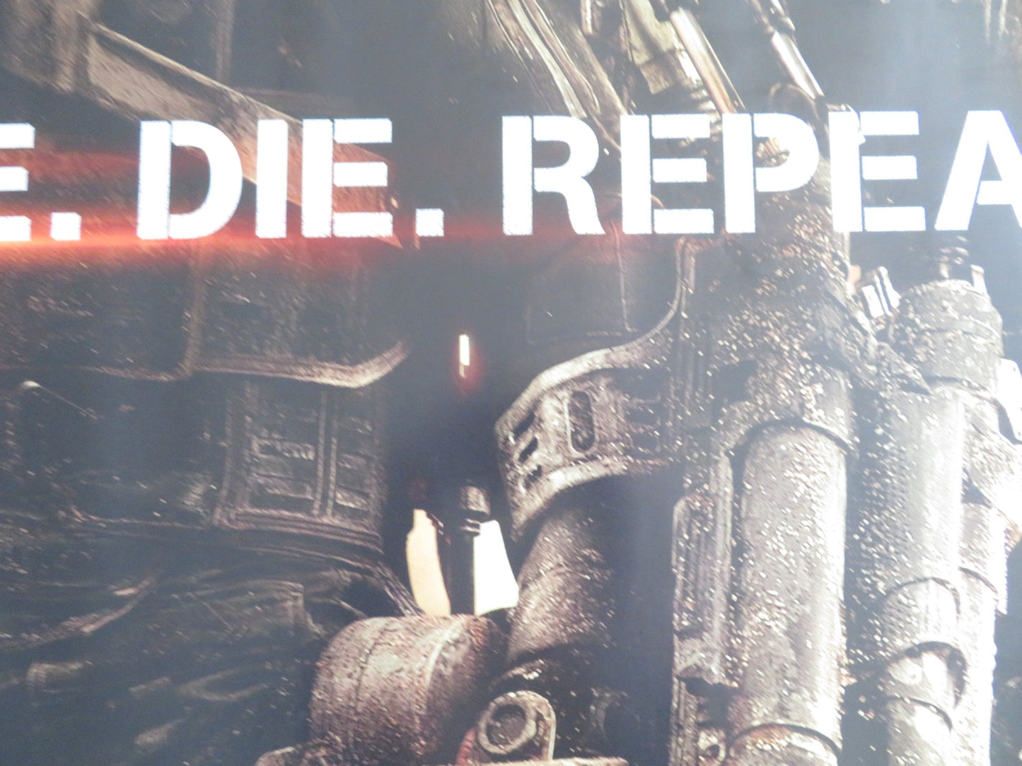 EDGE OF TOMORROW UK QUAD ROLLED POSTER TOM CRUISE EMILY BLUNT 2014 Rendezvous Cinema Movie posters