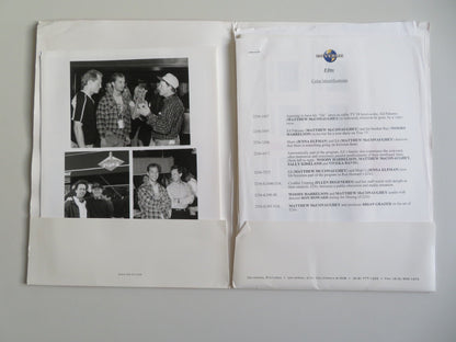 EDTV PRESS KIT 1999 MATTHEW MCCONAUGHEY WOODY HARRELSON Movie posters
