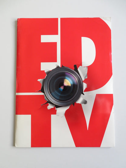 EDTV PRESS KIT 1999 MATTHEW MCCONAUGHEY WOODY HARRELSON Movie posters