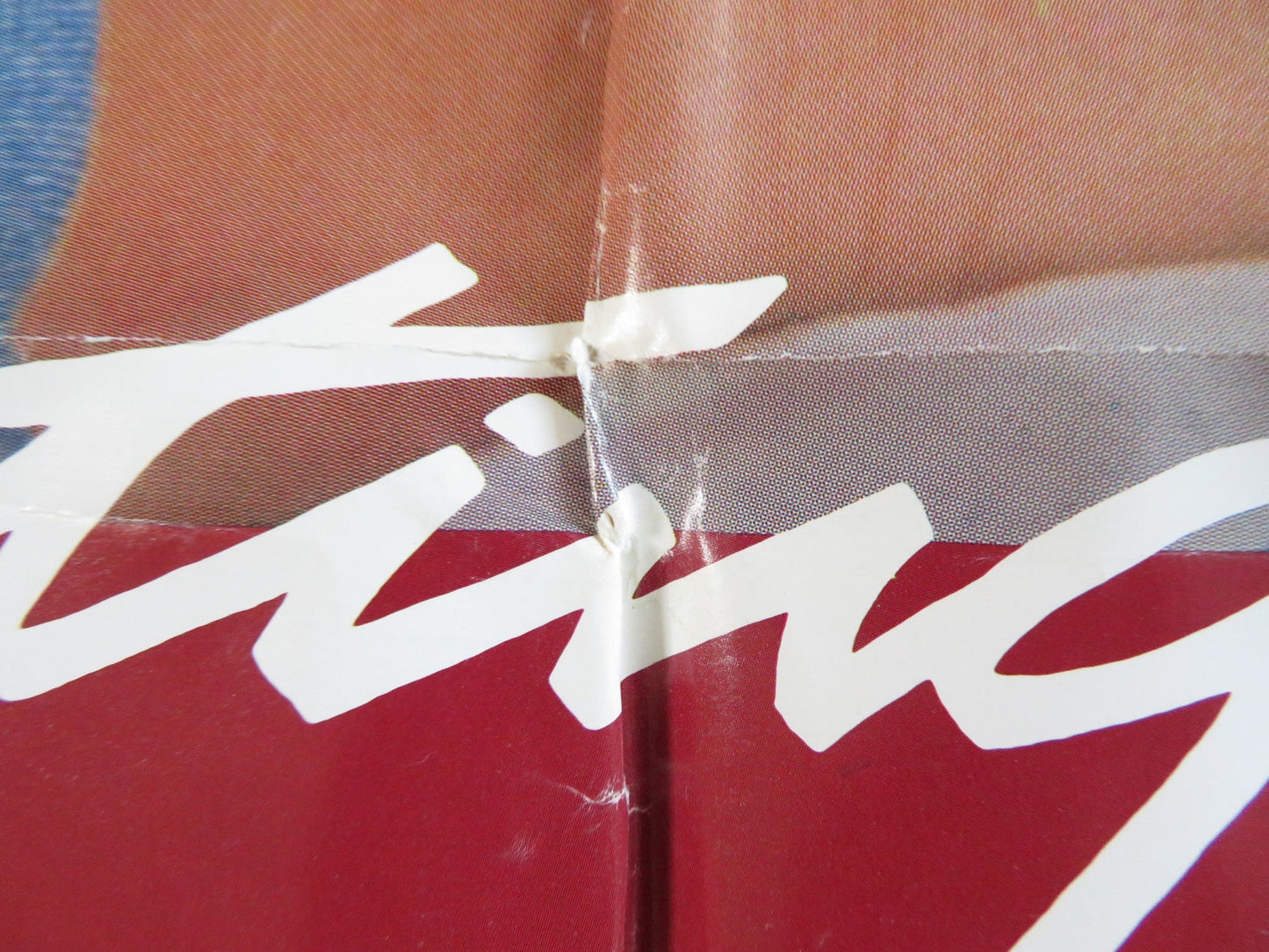 EDUCATING RITA FOLDED US ONE SHEET POSTER MICHAEL CAINE JULIE WALTERS 1983 Rendezvous Cinema Movie posters