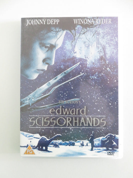 EDWARD SCISSORHANDS - B (DVD) JOHNNY DEPP WINONA RYDER 1990 REGION 2 Movie posters