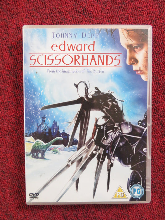 EDWARD SCISSORHANDS (DVD) JOHNNY DEPP WINONA RYDER 1990 REGION 2 Rendezvous Cinema Movie posters