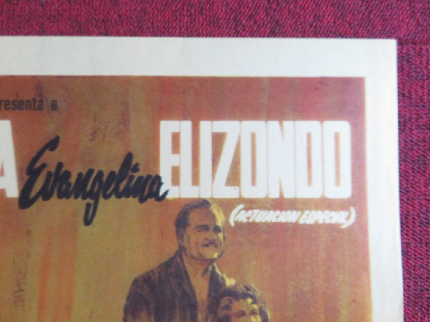 EL AMOR NO ES PECADO FOLDED MEXICAN SHEET POSTER MARGA LOPEZ 1965 Rendezvous Cinema Movie posters