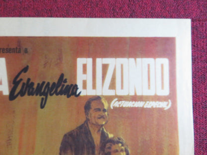 EL AMOR NO ES PECADO FOLDED MEXICAN SHEET POSTER MARGA LOPEZ 1965 Rendezvous Cinema Movie posters