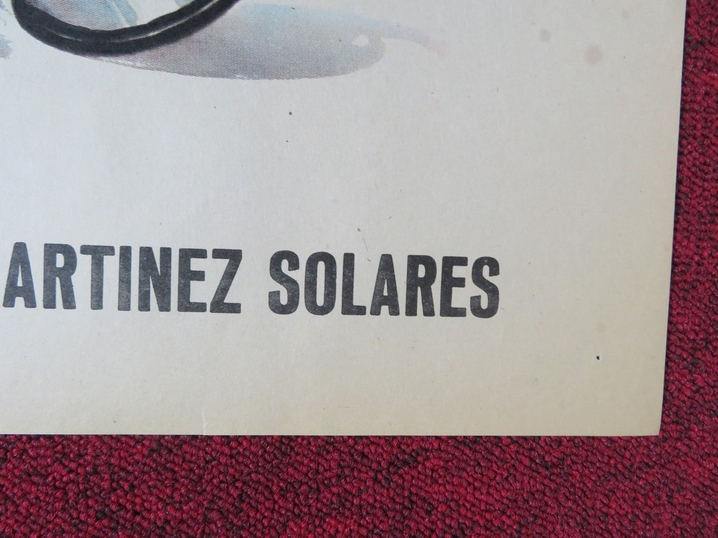 EL BUENO PARA NADA FOLDED MEXICAN SHEET POSTER GASPAR HENAAINE LINA MARIN 1973 Rendezvous Cinema Movie posters
