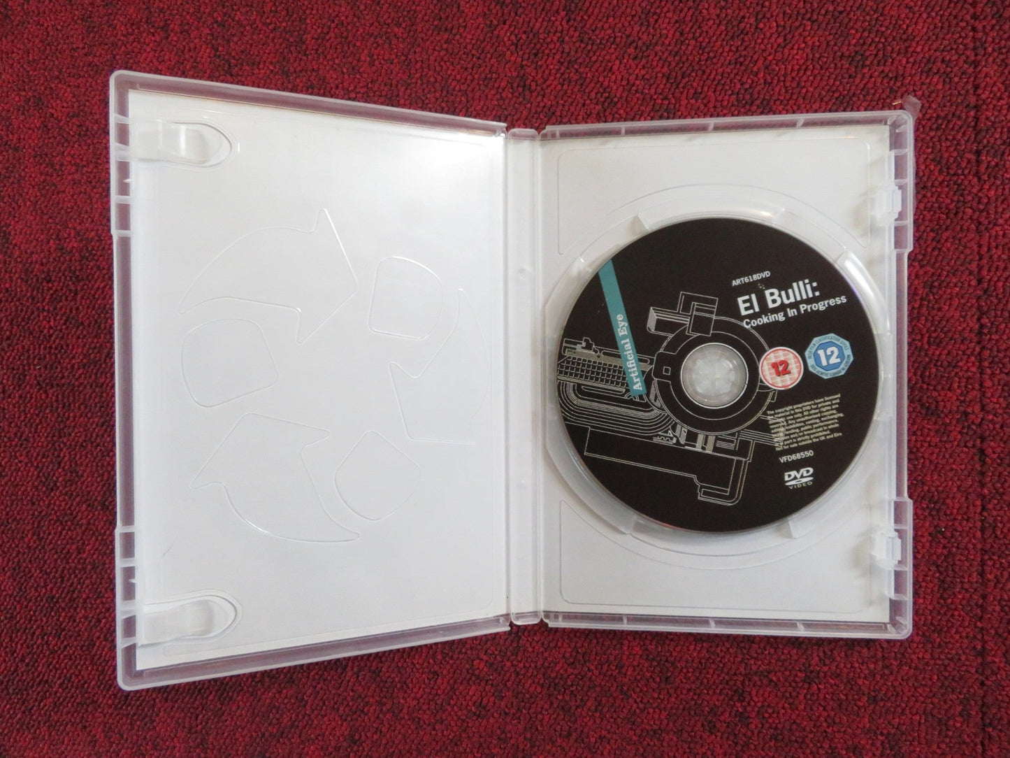 EL BULLI: COOKING IN PROGRESS (DVD) FERRAN ADRIA ORIOL CASTRO 2010 REGION 2 Rendezvous Cinema Movie posters