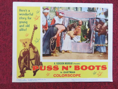 EL GATO CON BOTAS / PUSS N' BOOTS US LOBBY CARD FULL SET K. GORDON MURRAY 1963 Rendezvous Cinema Movie posters