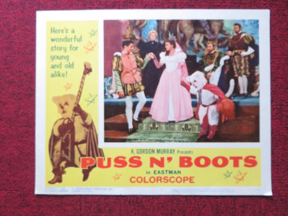 EL GATO CON BOTAS / PUSS N' BOOTS US LOBBY CARD FULL SET K. GORDON MURRAY 1963 Rendezvous Cinema Movie posters
