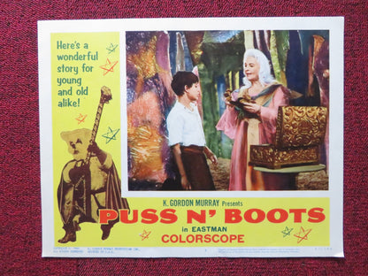EL GATO CON BOTAS / PUSS N' BOOTS US LOBBY CARD FULL SET K. GORDON MURRAY 1963 Rendezvous Cinema Movie posters