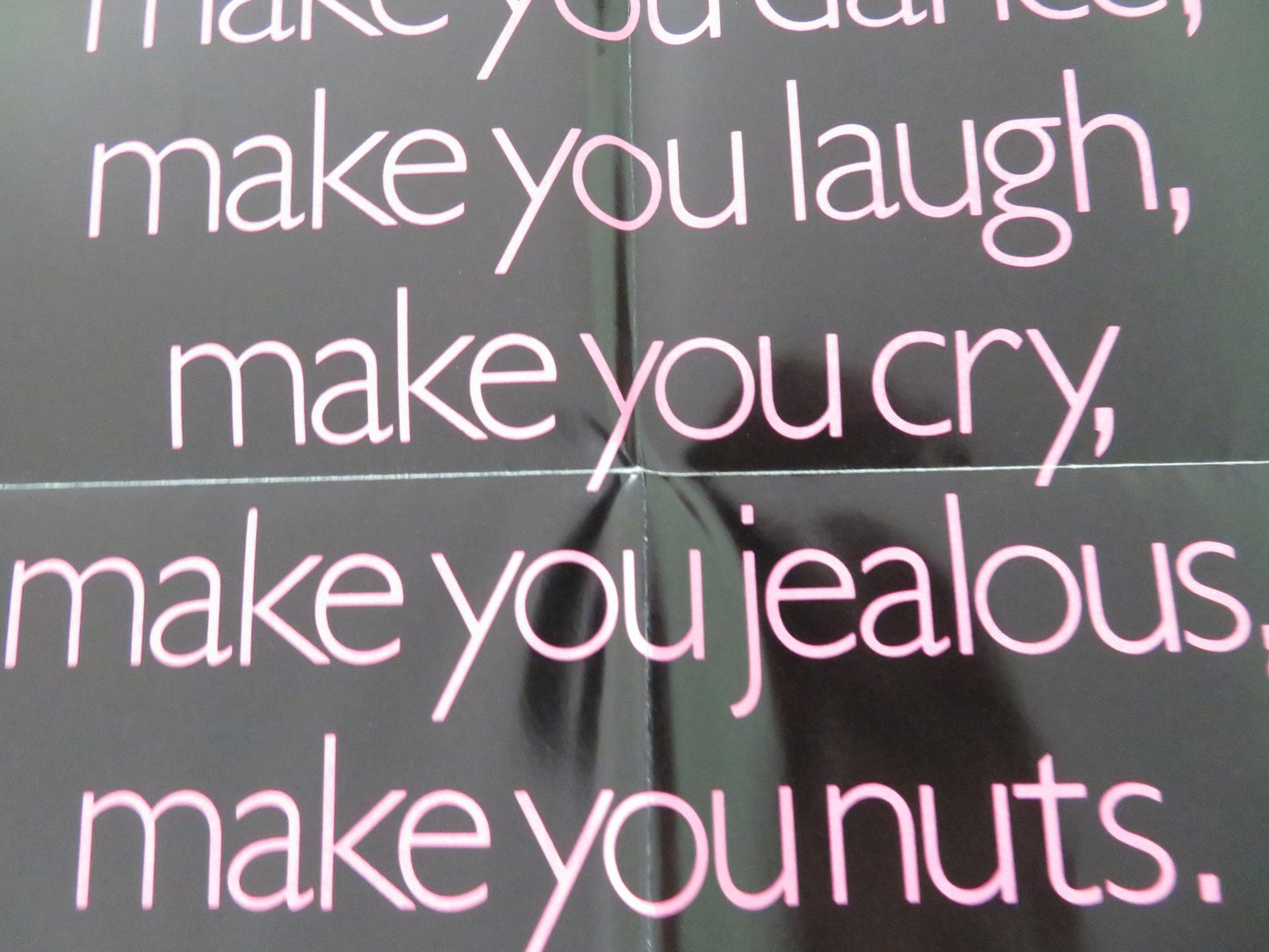 ELECTRIC DREAMS FOLDED US ONE SHEET POSTER LENNY VON DOHLEN VIRGINIA MADSEN 1984 Movie posters