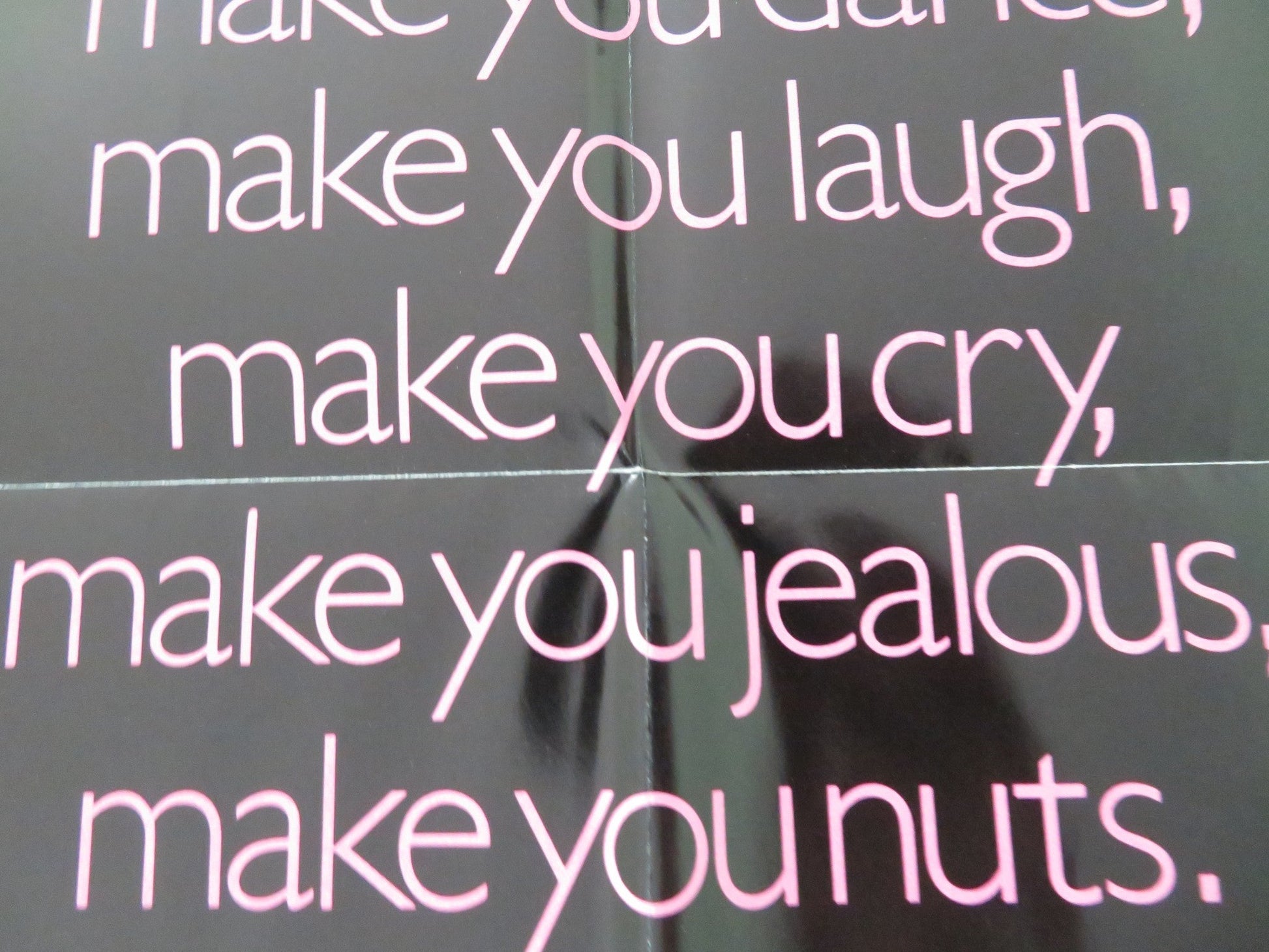 ELECTRIC DREAMS FOLDED US ONE SHEET POSTER LENNY VON DOHLEN VIRGINIA MADSEN 1984 Movie posters