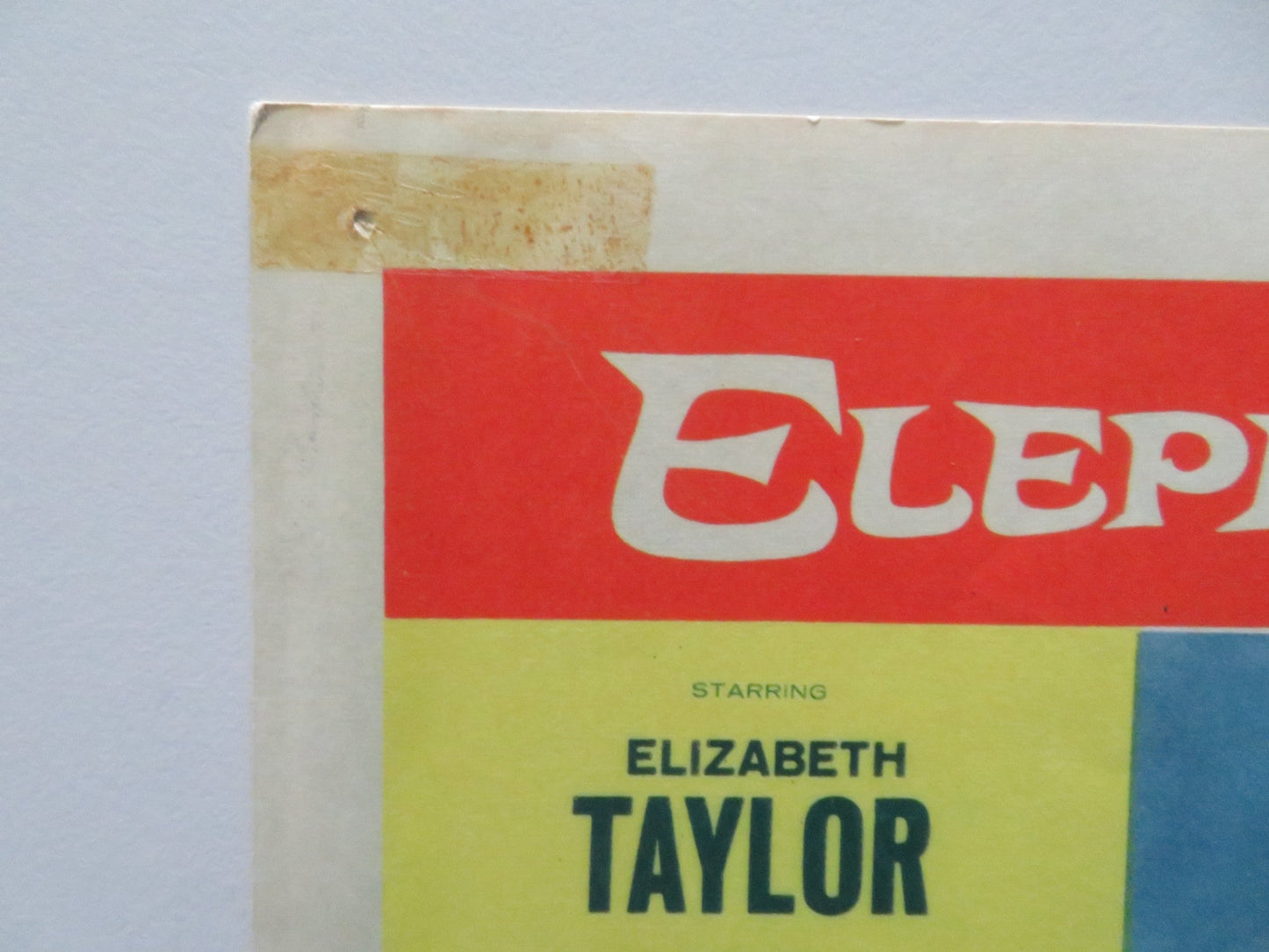 ELEPHANT WALK - #6 US LOBBY CARD ELIZABETH TAYLOR DANA ANDREWS 1953 Rendezvous Cinema Movie posters