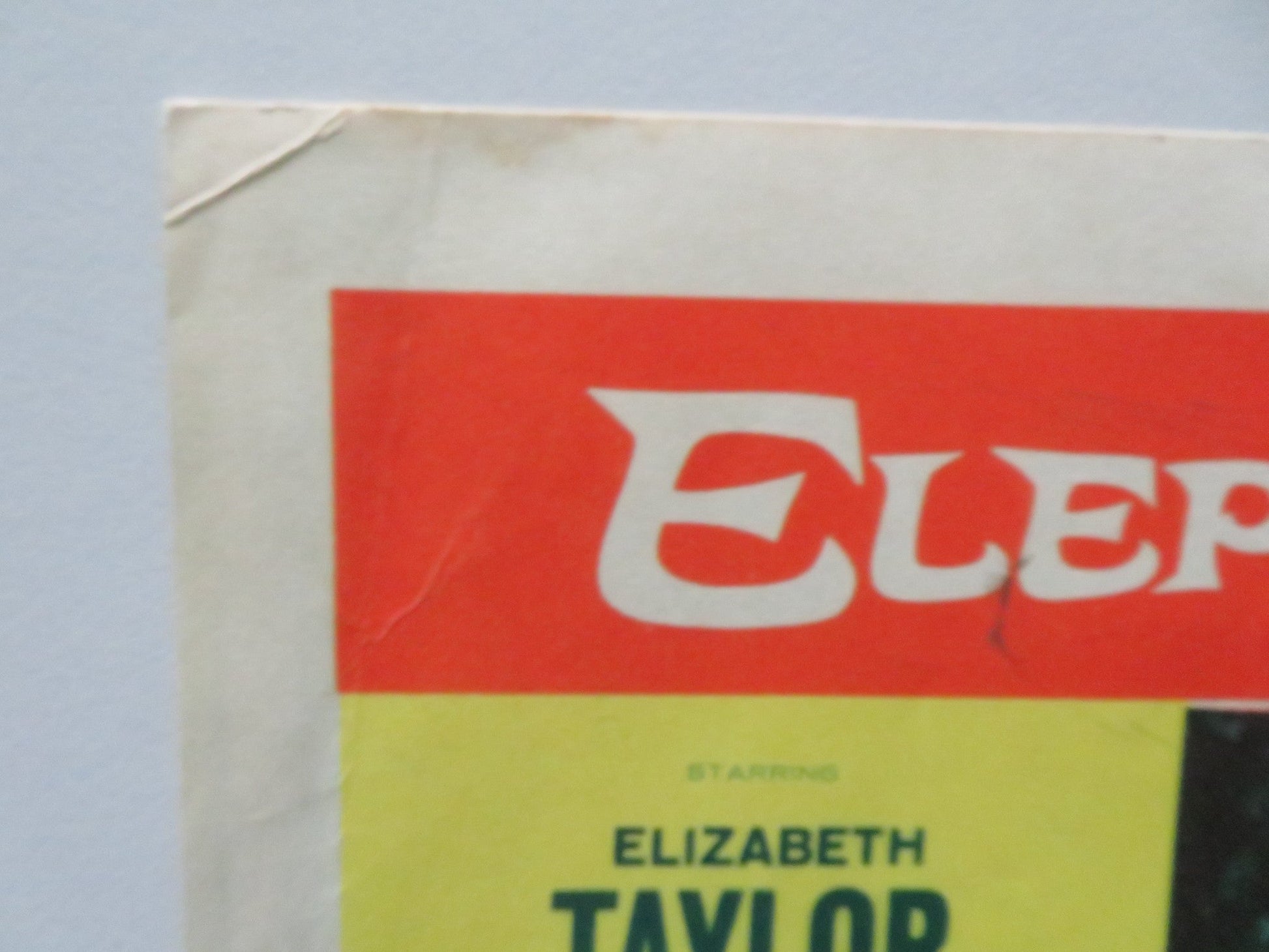 ELEPHANT WALK - #7 US LOBBY CARD ELIZABETH TAYLOR DANA ANDREWS 1953 Rendezvous Cinema Movie posters