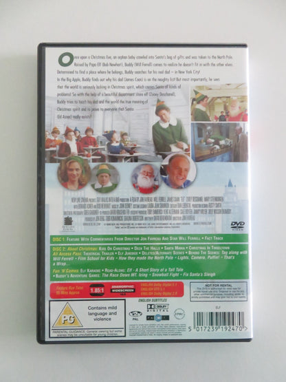 ELF (DVD) WILL FERRELL JAMES CAAN 2003 REGION 2 Movie posters