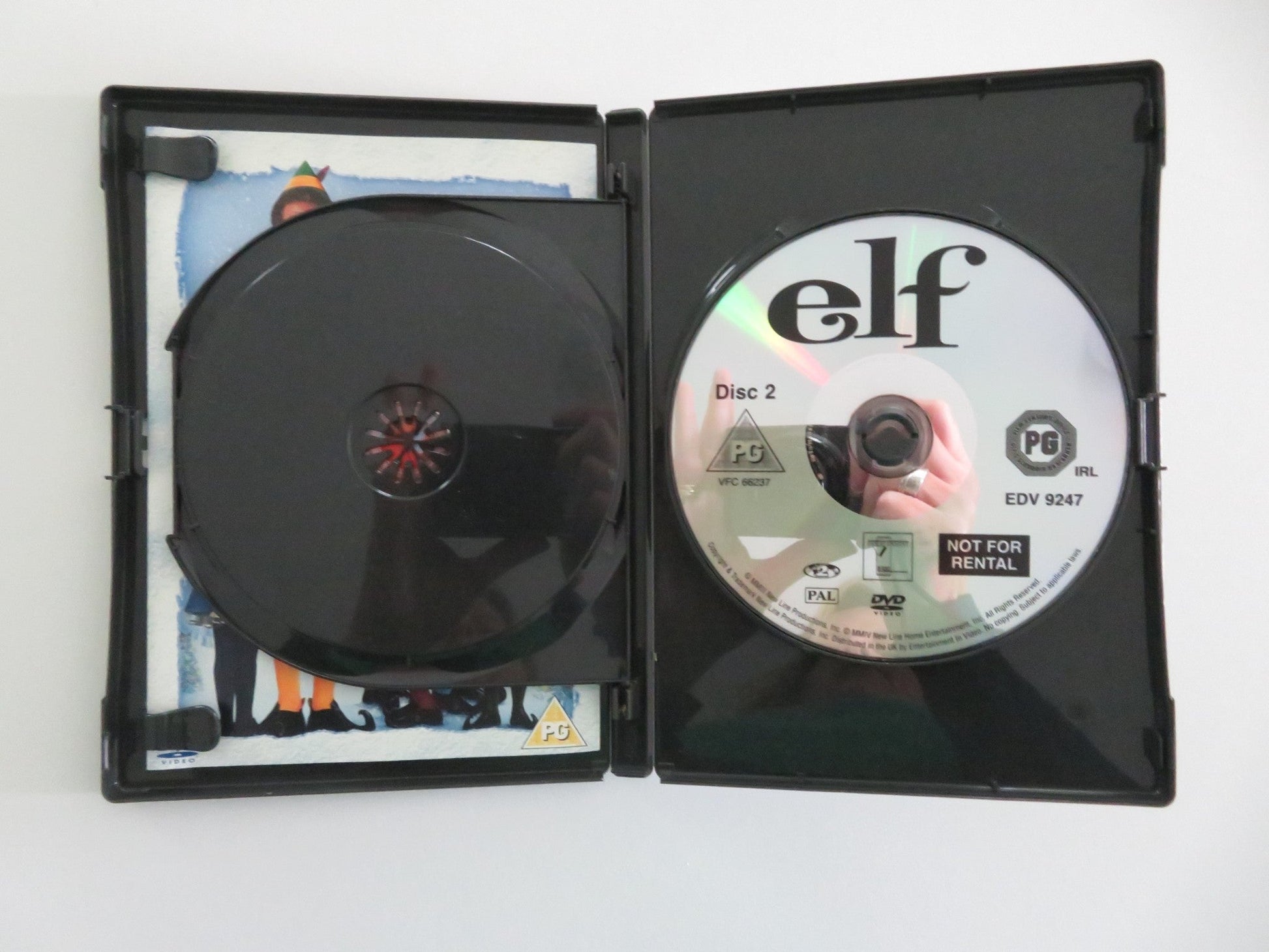 ELF (DVD) WILL FERRELL JAMES CAAN 2003 REGION 2 Movie posters