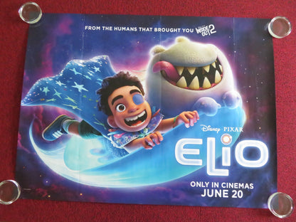 ELIO - A UK QUAD ROLLED POSTER DISNEY YONAS KIBREAB ZOE SALDANA 2025 Movie posters
