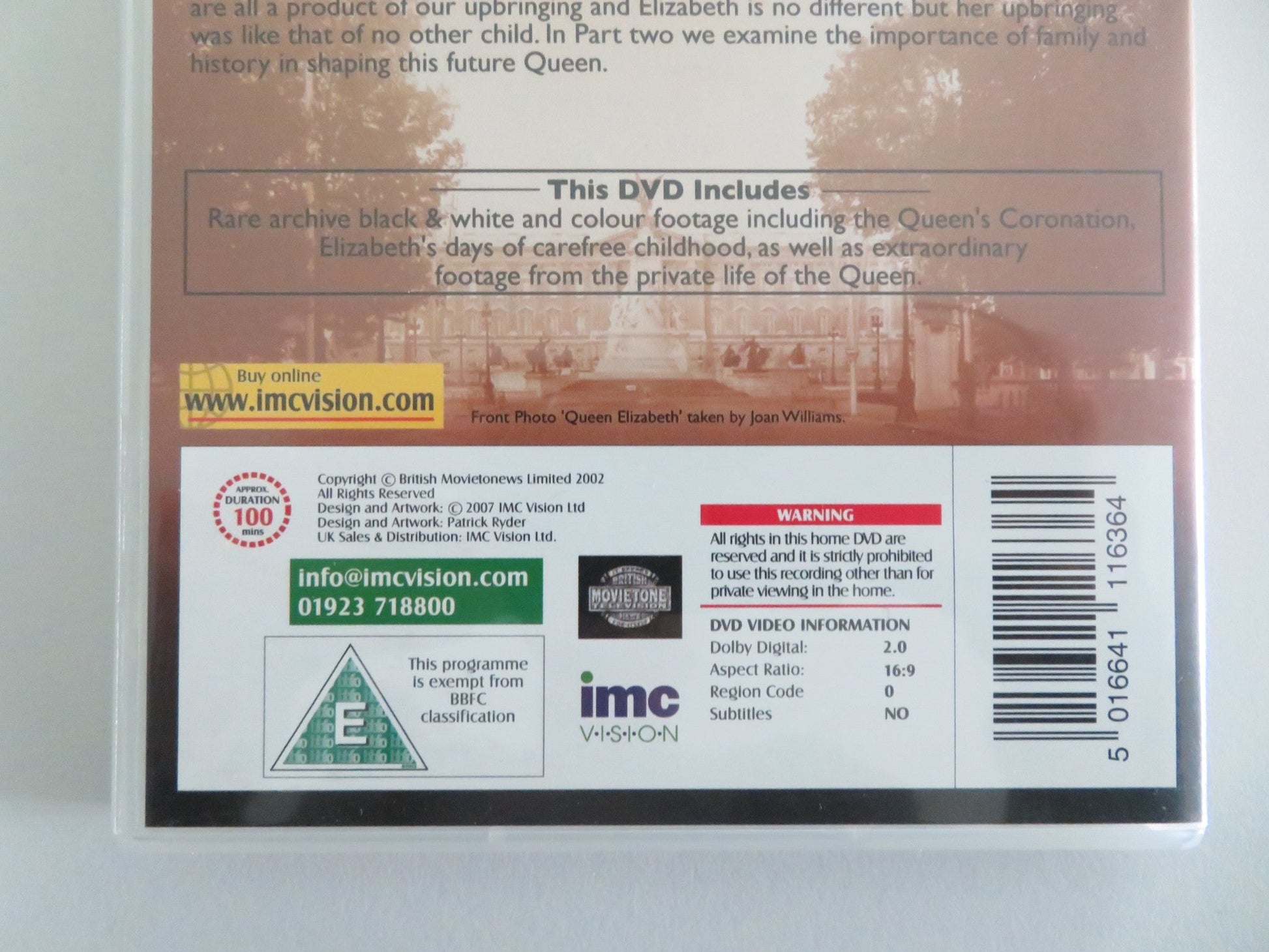 ELIZABETH II FROM PRINCESS TO QUEEN (DVD) QUEEN ELIZABETH II 2007 REGION 0 Movie posters