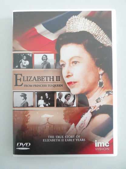 ELIZABETH II FROM PRINCESS TO QUEEN (DVD) QUEEN ELIZABETH II 2007 REGION 0 Movie posters