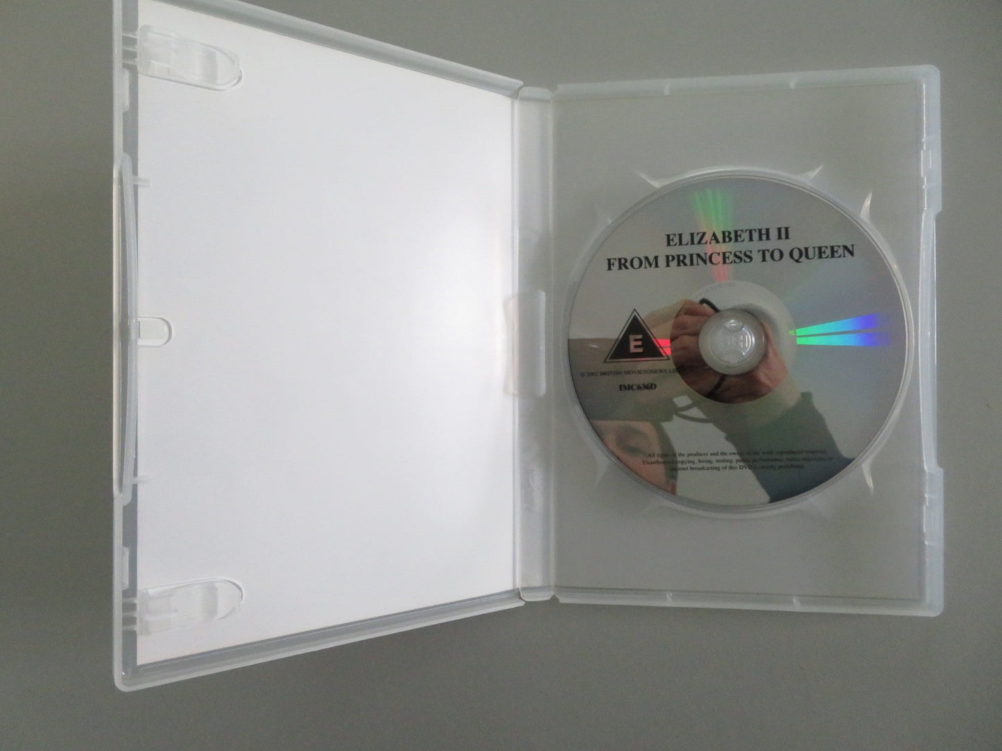 ELIZABETH II FROM PRINCESS TO QUEEN (DVD) QUEEN ELIZABETH II 2007 REGION 0 Movie posters