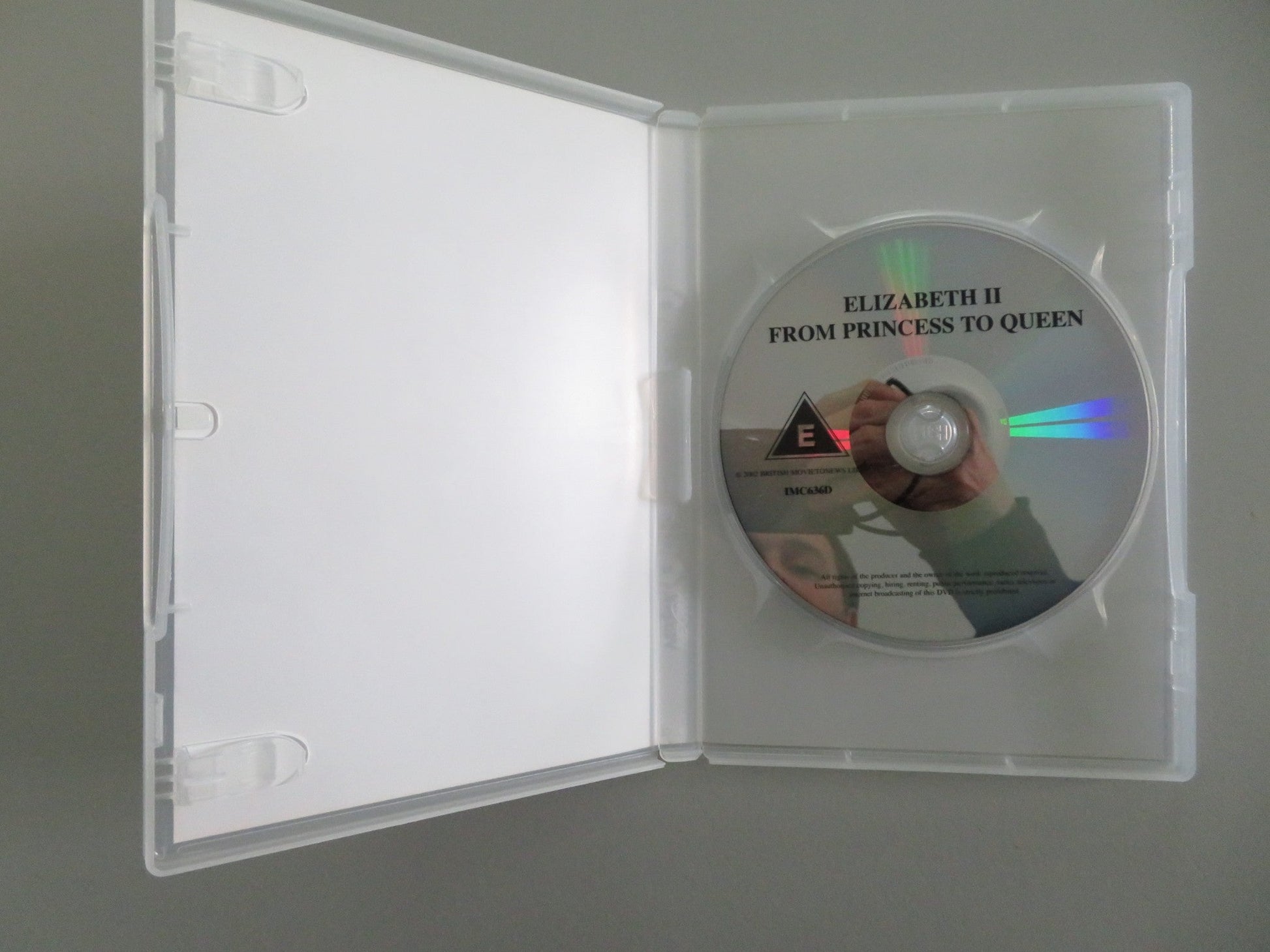 ELIZABETH II FROM PRINCESS TO QUEEN (DVD) QUEEN ELIZABETH II 2007 REGION 0 Movie posters