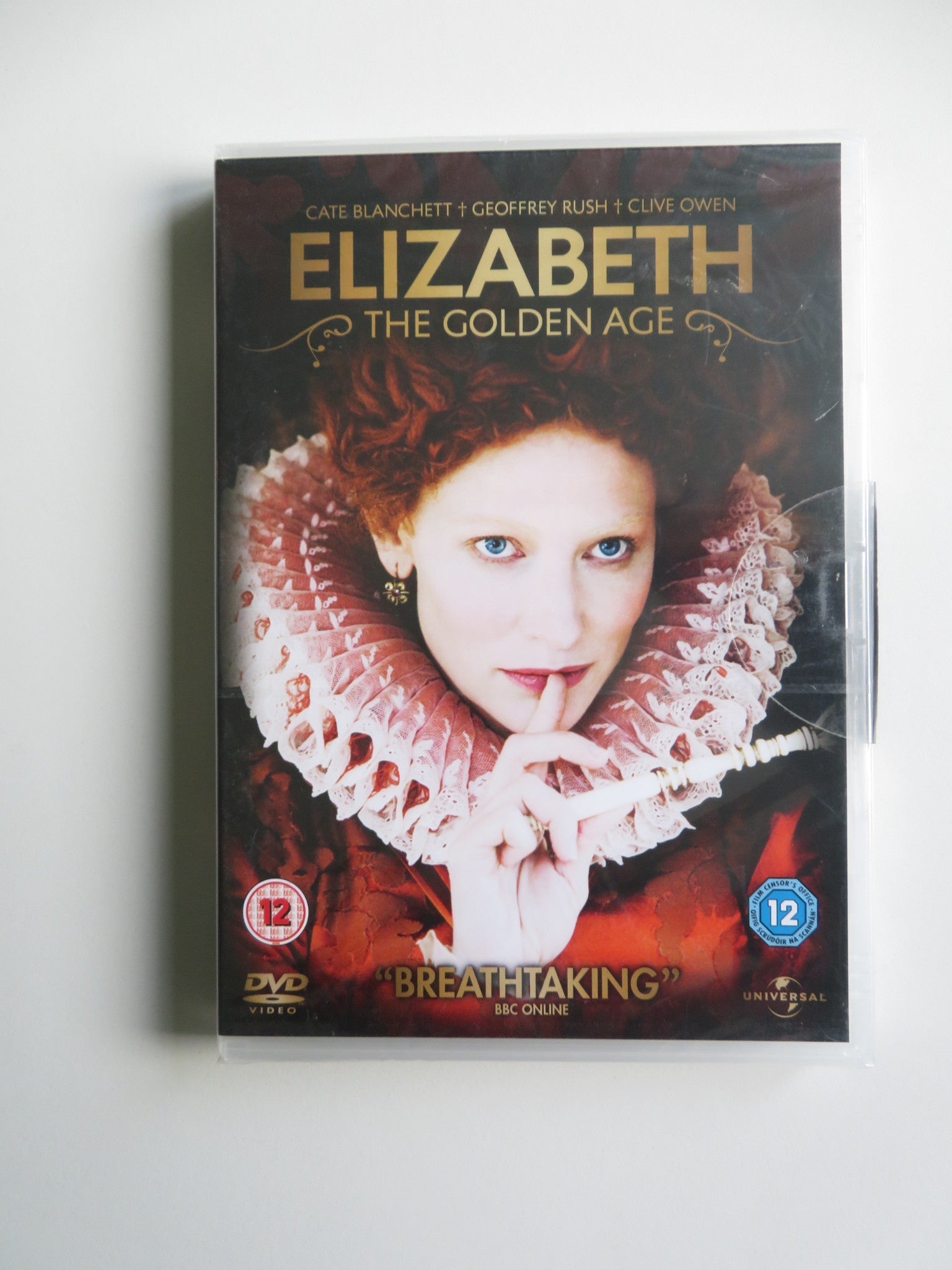 ELIZABETH: THE GOLDEN AGE (DVD) CATE BLANCHETT GEOFFREY RUSH 2007 REGION 2, 5 - Rendezvous Cinema