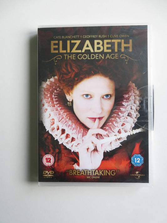 ELIZABETH: THE GOLDEN AGE (DVD) CATE BLANCHETT GEOFFREY RUSH 2007 REGION 2, 5 - Rendezvous Cinema