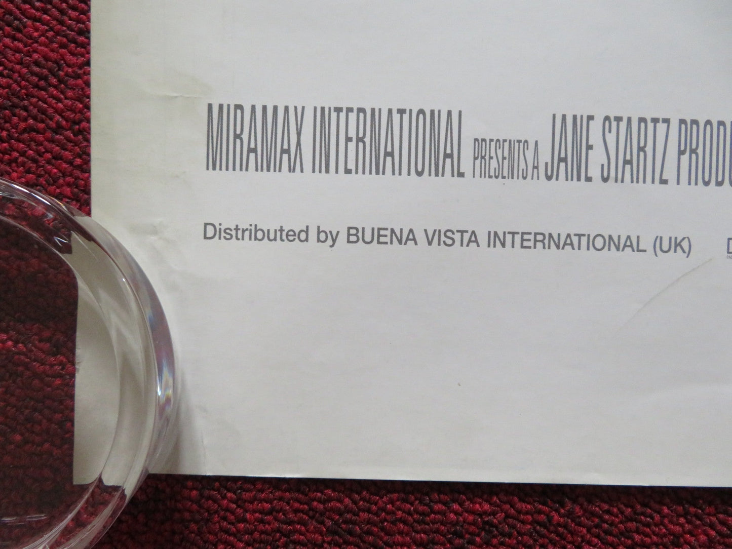 ELLA ENCHANTED UK QUAD ROLLED POSTER ANNE HATHAWAY HUGH DANCY 2004 Rendezvous Cinema Movie posters