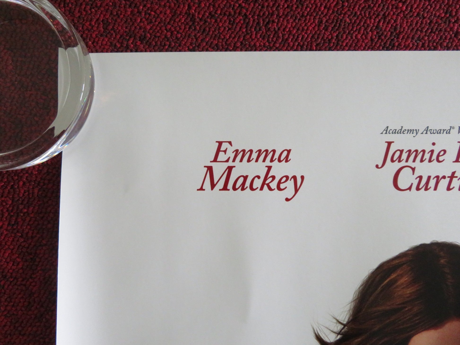 ELLA MCCAY UK QUAD ROLLED POSTER EMMA MACKEY JAMIE LEE CURTIS W. HARRELSON 2025 Movie posters