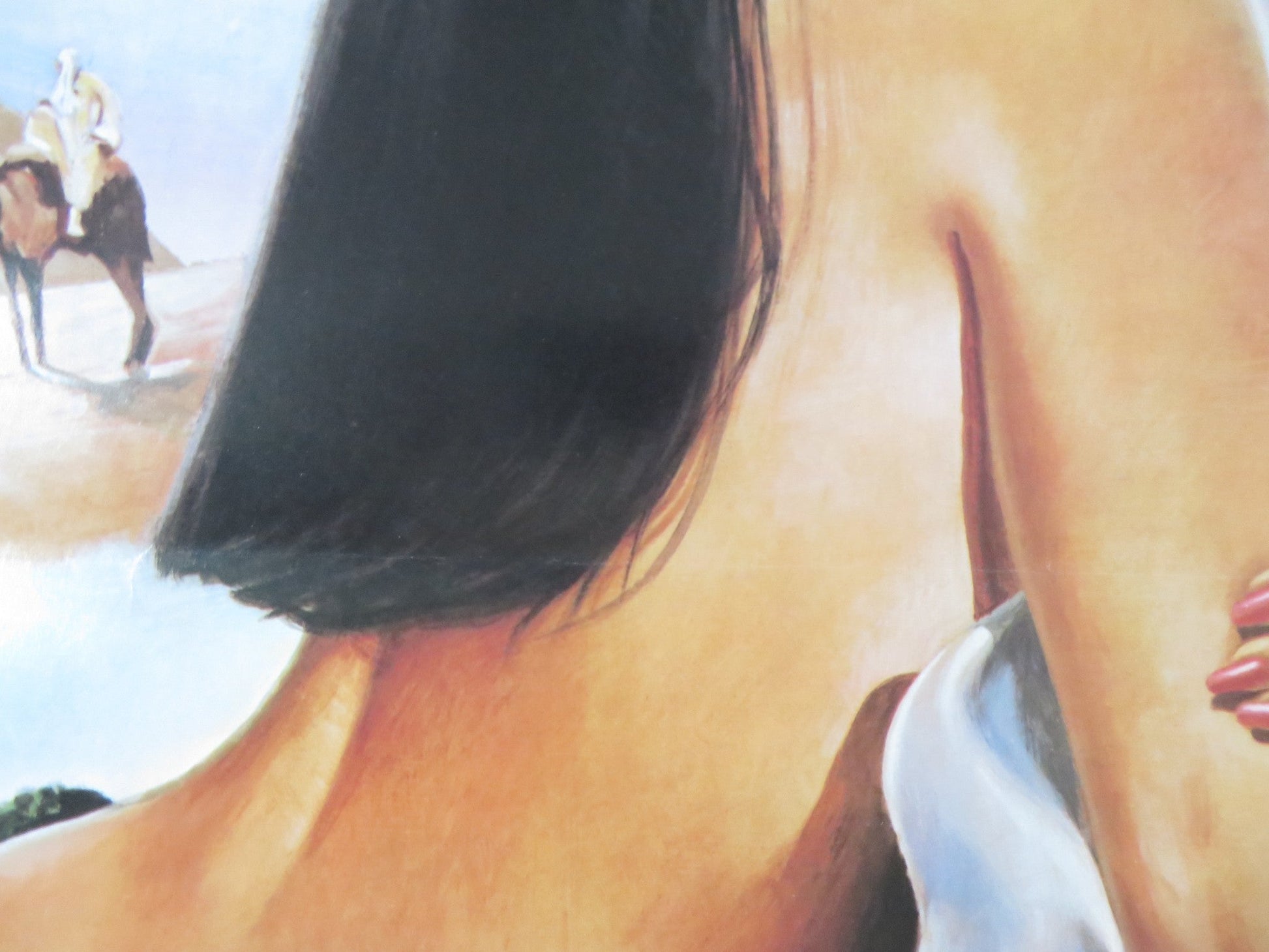 EMANUELLE AROUND THE WORLD US ONE SHEET ROLLED POSTER LAURA GEMSER RASSIMOV 1977 Rendezvous Cinema Movie posters