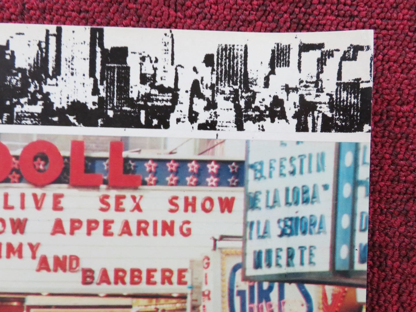 EMANUELLE IN AMERICA - A ITALIAN FOTOBUSTA POSTER JOE D'AMATO LAURA GEMSER 1977 Rendezvous Cinema Movie posters