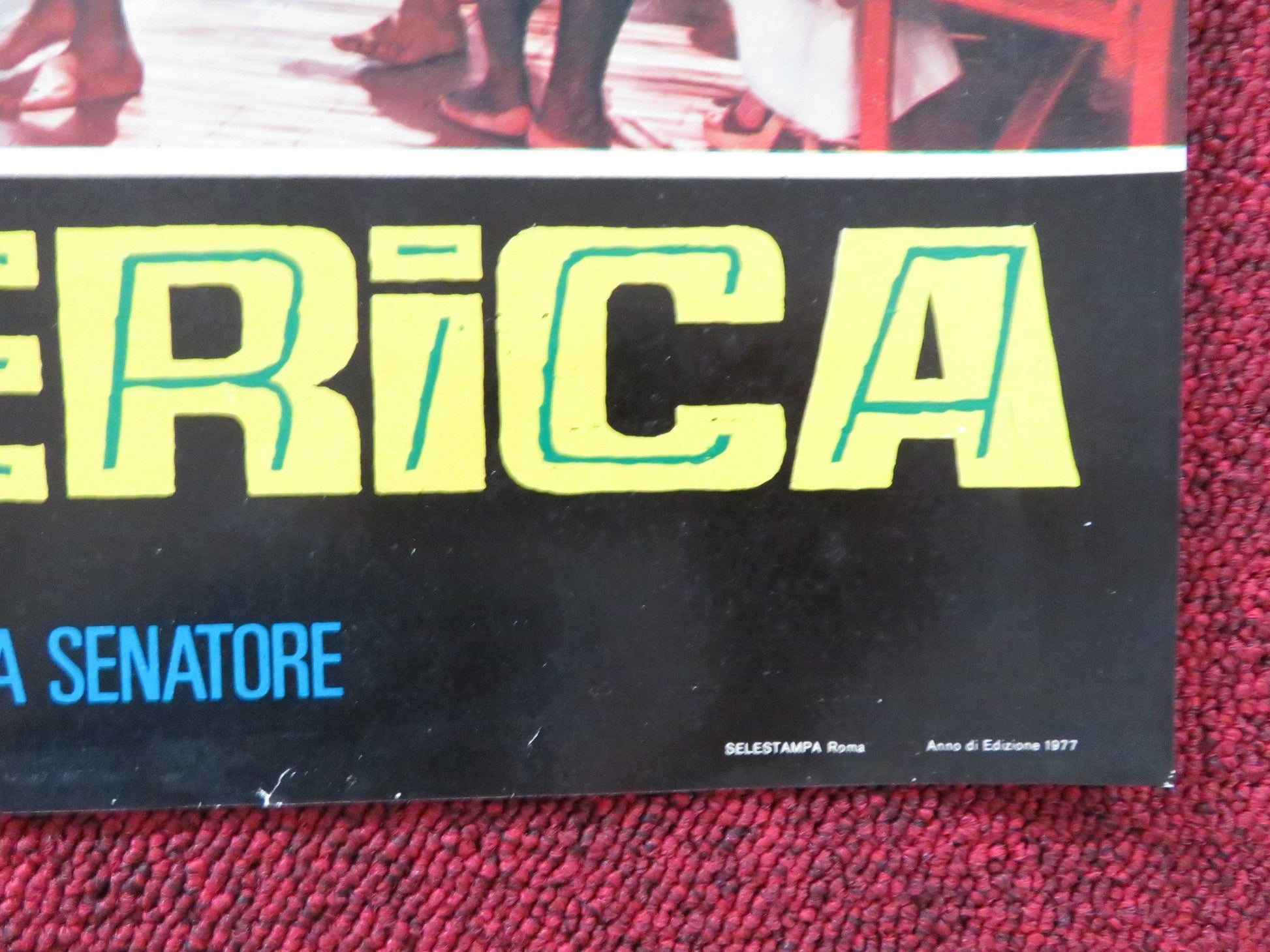 EMANUELLE IN AMERICA - A ITALIAN FOTOBUSTA POSTER JOE D'AMATO LAURA GEMSER 1977 Rendezvous Cinema Movie posters