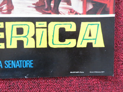 EMANUELLE IN AMERICA - A ITALIAN FOTOBUSTA POSTER JOE D'AMATO LAURA GEMSER 1977 Rendezvous Cinema Movie posters