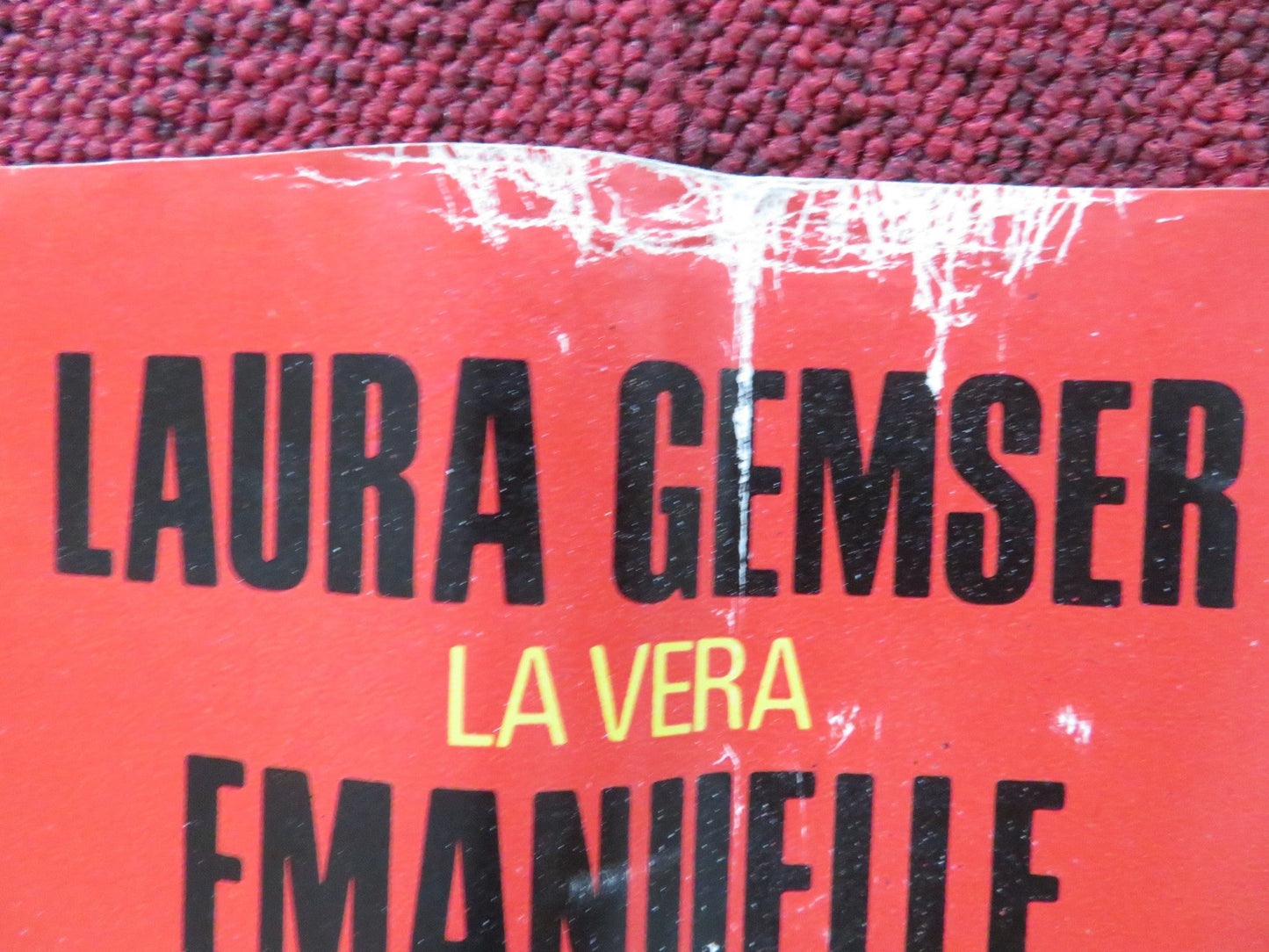 EMANUELLE IN AMERICA - B ITALIAN FOTOBUSTA POSTER JOE D'AMATO LAURA GEMSER 1977 Rendezvous Cinema Movie posters