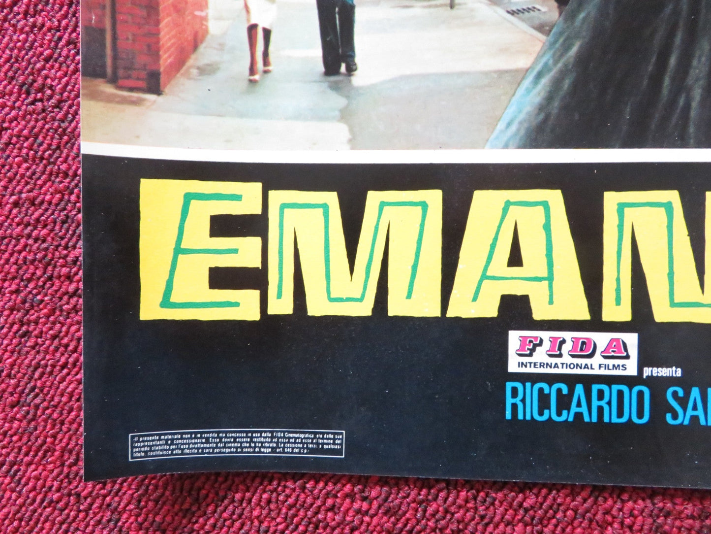 EMANUELLE IN AMERICA - B ITALIAN FOTOBUSTA POSTER JOE D'AMATO LAURA GEMSER 1977 Rendezvous Cinema Movie posters