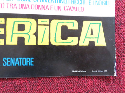 EMANUELLE IN AMERICA - C ITALIAN FOTOBUSTA POSTER JOE D'AMATO LAURA GEMSER 1977 Rendezvous Cinema Movie posters
