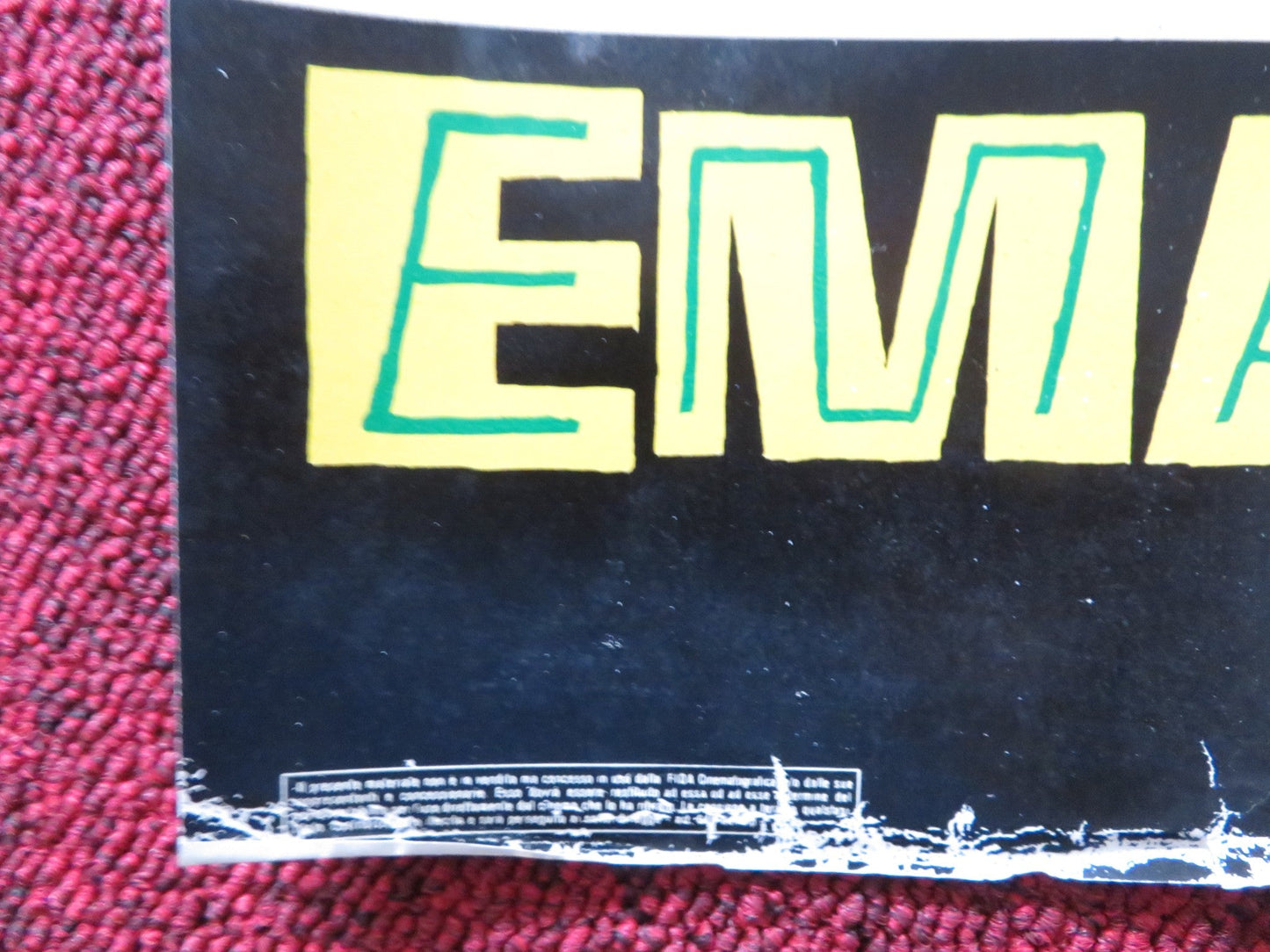 EMANUELLE IN AMERICA - C ITALIAN FOTOBUSTA POSTER JOE D'AMATO LAURA GEMSER 1977 Rendezvous Cinema Movie posters