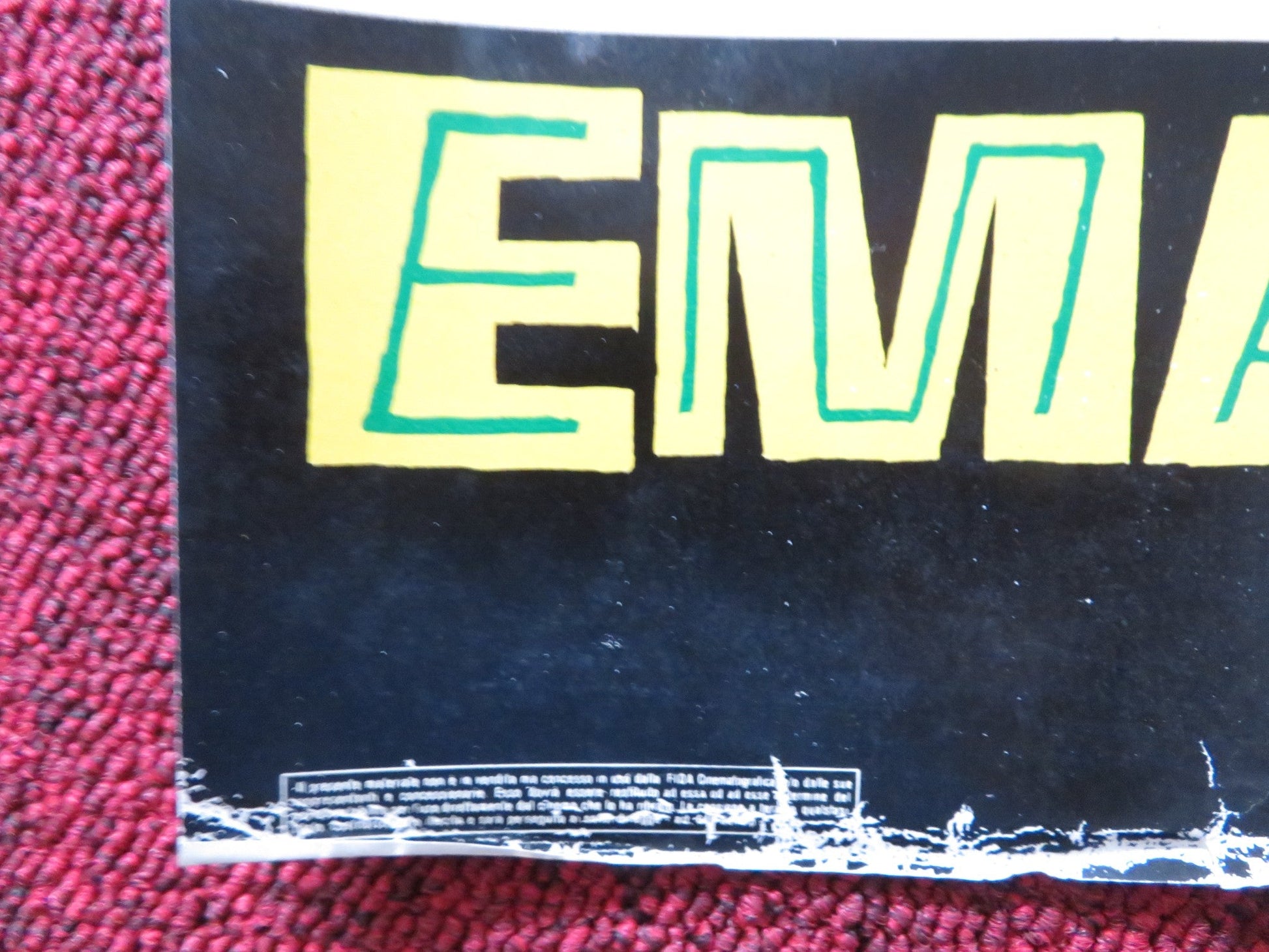 EMANUELLE IN AMERICA - C ITALIAN FOTOBUSTA POSTER JOE D'AMATO LAURA GEMSER 1977 Rendezvous Cinema Movie posters