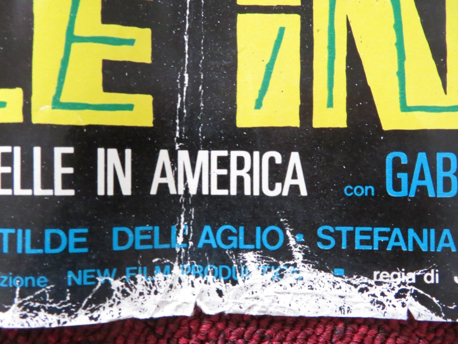EMANUELLE IN AMERICA - C ITALIAN FOTOBUSTA POSTER JOE D'AMATO LAURA GEMSER 1977 Rendezvous Cinema Movie posters