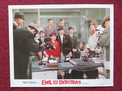EMIL AND THE DETECTIVES US LOBBY CARD FULL SET DISNEY WALTER SLEZAK 1964 Rendezvous Cinema Movie posters