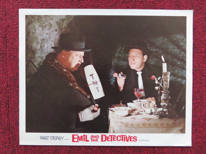 EMIL AND THE DETECTIVES US LOBBY CARD FULL SET DISNEY WALTER SLEZAK 1964 Rendezvous Cinema Movie posters